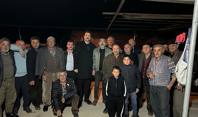 Onur Irgat Hız Kesmeden Köy Gezilerini Sürdürüyor