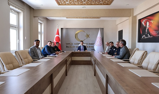 Seçim Güvenliği Toplantısı Yapıldı