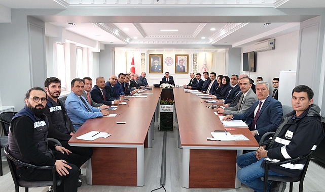 Seçim Güvenliği toplantısı yapıldı