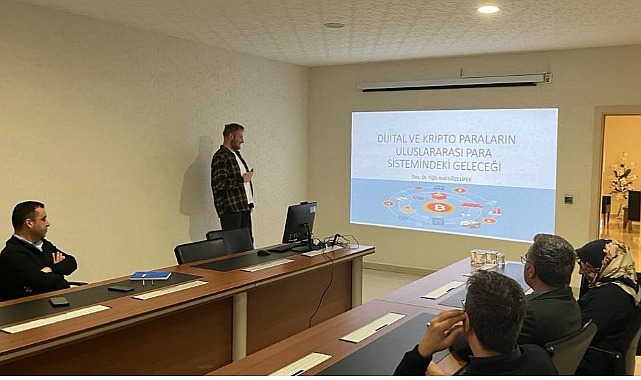 TSO’da “Dijital ve Kripto Paraların Uluslararası Para Sistemindeki Geleceği” Konulu Eğitim Verildi