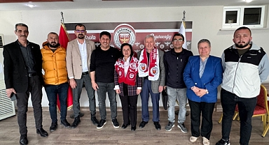 Tümene Karaman FK'yı ziyaret etti