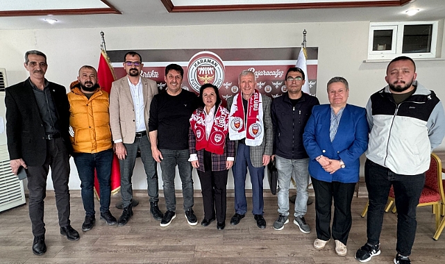 Tümene Karaman FK'yı ziyaret etti