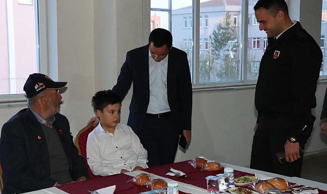 Ayrancı'da şehit aileleri ve gaziler iftarda buluştu