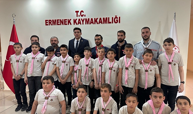 Ermenek İzcileri Çanakkale Yolunda