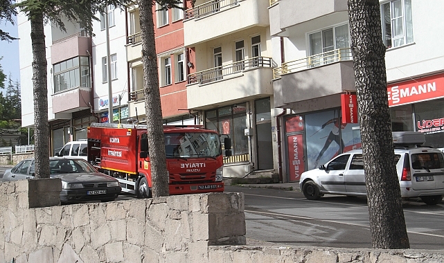 Ev yangını söndürüldü