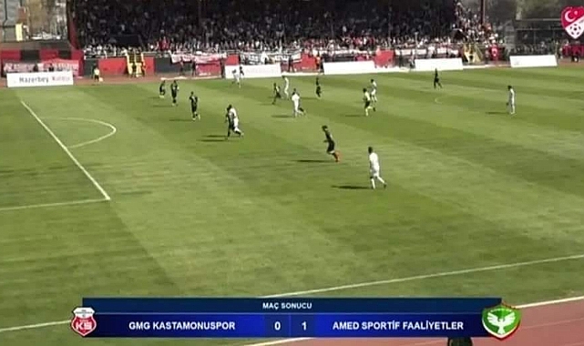GMG Kastamonuspor ve Amedspor’a PFDK’dan ceza yağdı