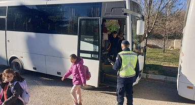 Jandarmadan Okul Servislerine Denetim