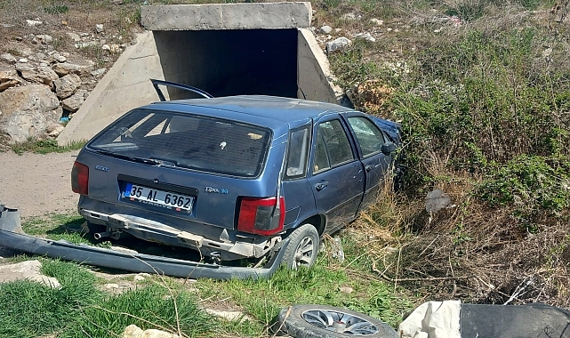 Kanala düşen otomobilin sürücüsü öldü