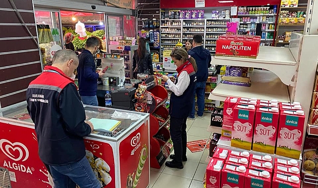 Karaman'da gıda denetimleri sürüyor