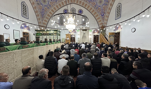 Karaman'da Kadir Gecesi idrak edildi