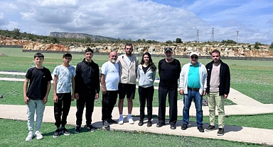 Karaman Havalı Tabanca ve Trap Takımı Mersin’den Madalyalarla Döndü