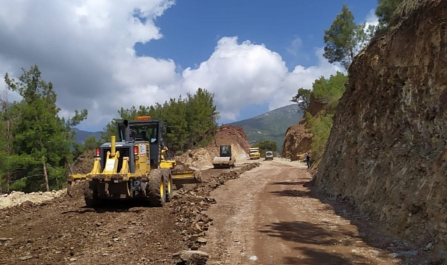 Karaman sınırının kabusuydu! Alanya’da yeni yol açıldı