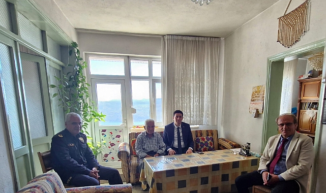Kaymakam Erdoğan'dan Hayırsever Vatandaşa Ziyaret