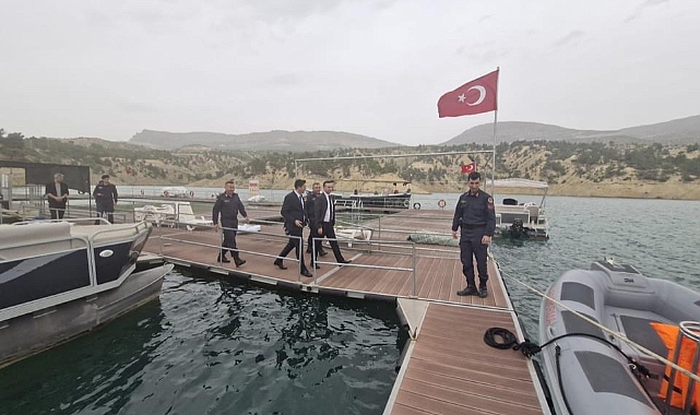Kaymakam Erdoğan'dan Jandarma Asayiş Bot Timine ziyaret