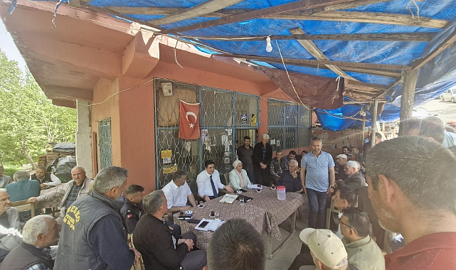Kaymakam Erdoğan Elmayurdu köyünü ziyaret etti