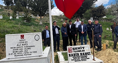 Kaymakam Erdoğan Şehit Hancı'nın Ailesini Ziyaret Etti