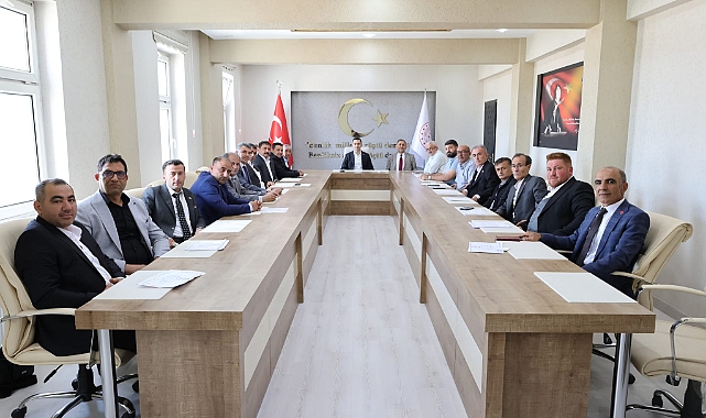 Kazımkarabekir'de Yeni Muhtarlar ilk toplantısını yaptı