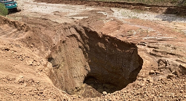 Konya'da eş zamanlı 15 obruk oluştu