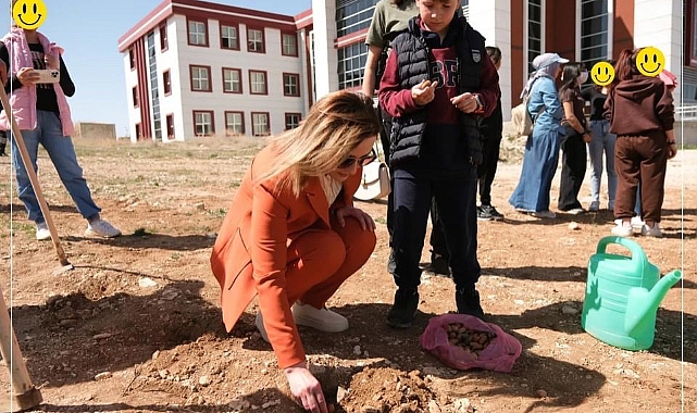 Minik Yüreklerle Birlikte Meşe Palamudu Ekimi Gerçekleştirildi