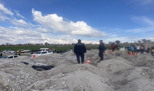 Patates deposu yapımında meydana gelen göçükte 2 kişi öldü, 4 kişi yaralandı