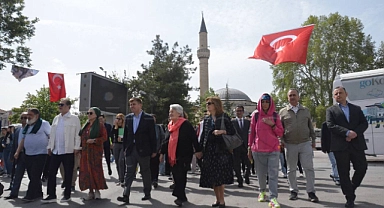 Uluslararası Sevgi ve Barış Yürüyüşü Karaman'da başladı