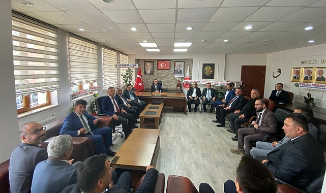 Vali Sarıibrahim'den İl Genel Meclisine Hayırlı Olsun Ziyareti
