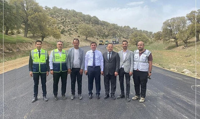 Vali Sarıibrahim Zengen Köyü yolunu inceledi