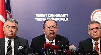 YSK Başkanı Yener, kesin olmayan seçim sonuçlarını açıkladı: