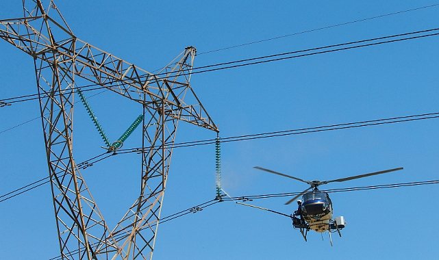 Yüksek Gerilim Hatlarına Helikopterle Bakım Uçuşu Yapılacak