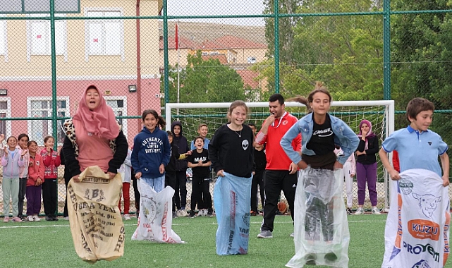 Ayrancı'da Yüz Yüze 100 Çocuk Oyunu Proje etkinliği