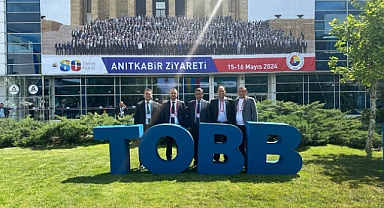 Çavaş ve Delegeler TOBB 80.Genel Kuruluna Katıldı