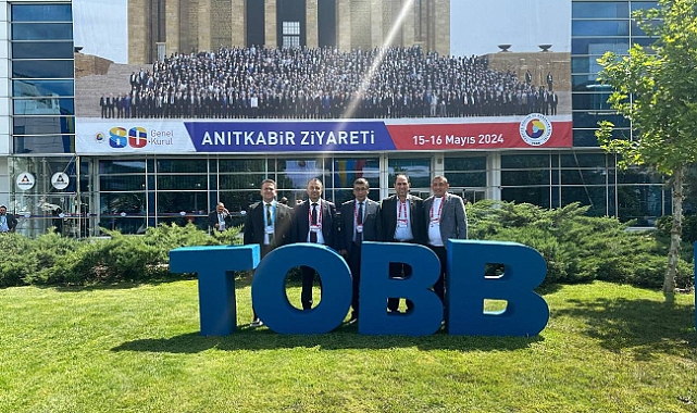 Çavaş ve Delegeler TOBB 80.Genel Kuruluna Katıldı