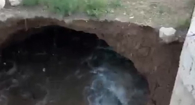 Çumra'da 2 obruk oluştu