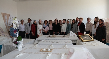 El emeği, göz nuru ürünler sergiye çıktı