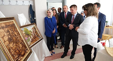 Engelli Dinlenme Evi Projesi sergisi açıldı