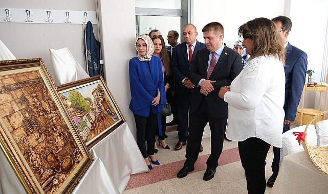 Engelli Dinlenme Evi Projesi sergisi açıldı