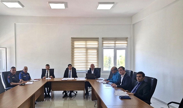 Ermenek'te ÖSYM Sınav Koordinasyon Kurulu Toplantısı