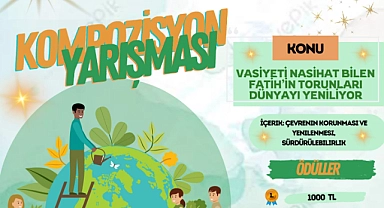 Fatih Anadolu Lisesi’nden Çevreye Duyarlılık Yarışması