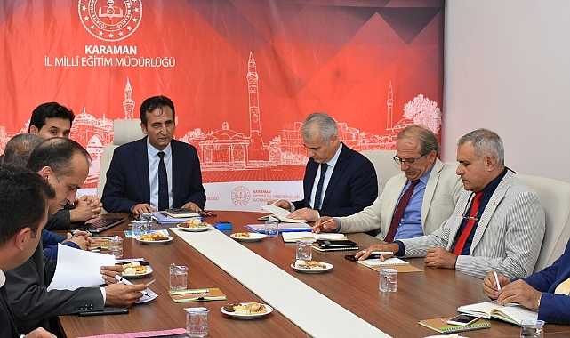 İl Müdürü Çalışkan, İlçe Milli Eğitim Müdürleriyle Bir Araya Geldi