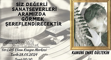 Kanuni Emre’den Beklenen Resital