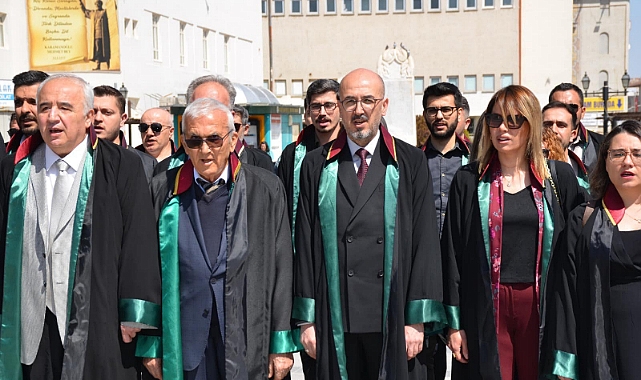Karaman Barosu, Filistin’deki katliama sessiz kalmadı