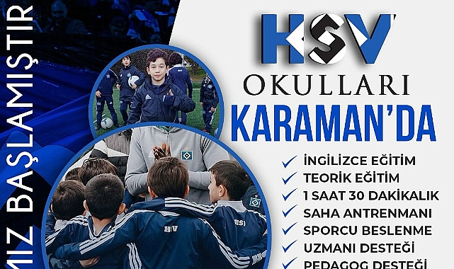 Karaman Hamburg Futbol Akademi Kayıtları Başladı