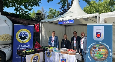 Yöresel Ürünler Standında Karaman Ürünlerini Sergilediler