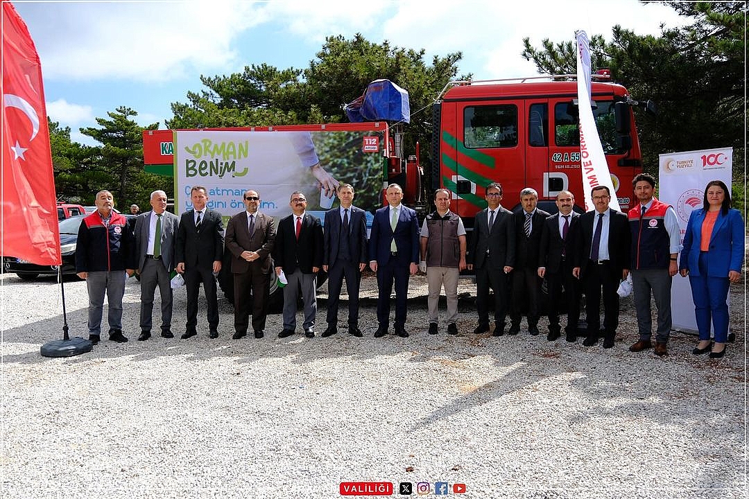 Karaman'da "Orman Benim" etkinliği gerçekleştirildi