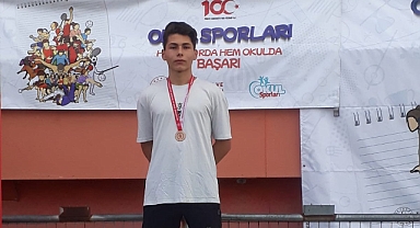 Karamanlı sporcu Türkiye üçüncüsü oldu