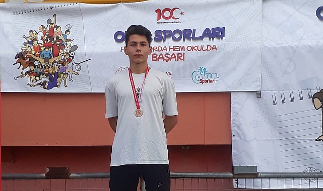 Karamanlı sporcu Türkiye üçüncüsü oldu