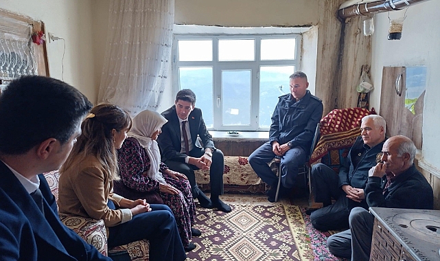 Kaymakam Erdoğan’dan Şehit annelerine anlamlı ziyaret
