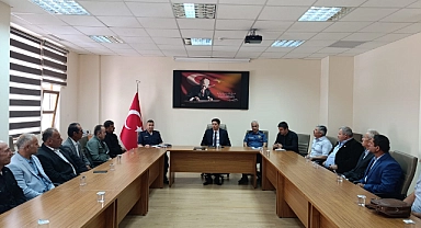 Kaymakam Erdoğan Muhtarlarla Buluştu