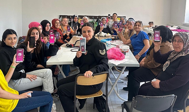 Kazımkarabekir'de KADES Uygulaması Tanıtıldı