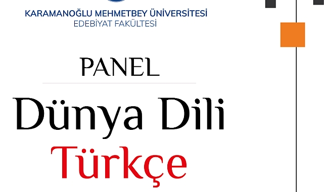KMÜ'de Dünya Dili Türkçe Paneli Düzenlenecek